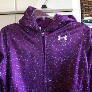 Galaxy under armour zip up